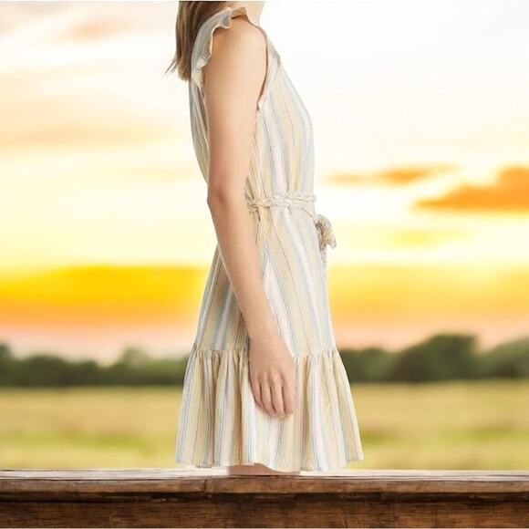 NWT Marine Layer Laney Mini Dress in Beachy Stripe Size Small - Picture 3 of 8